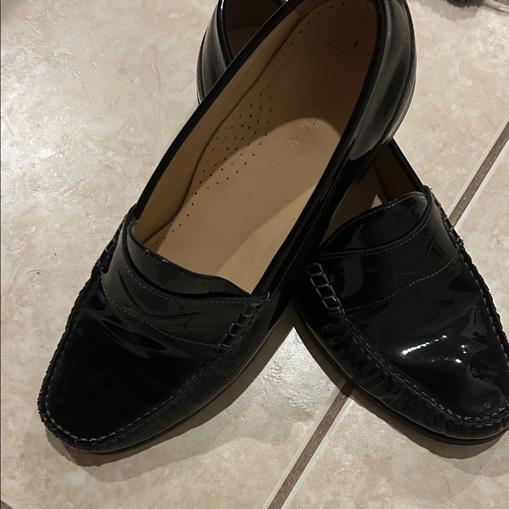 Cole Haan Black Patent Leather Loafers - Picture 15 of 16